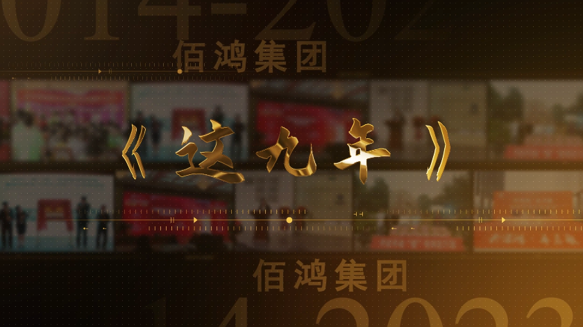 《这九年》佰鸿9周年宣传视频