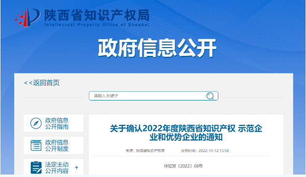 喜讯！银娱优越会GEG再生获评陕西省知识产权示范企业