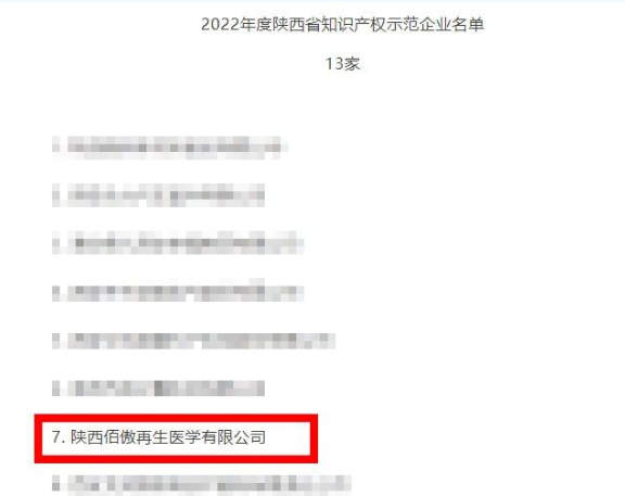 喜讯！银娱优越会GEG再生获评陕西省知识产权示范企业